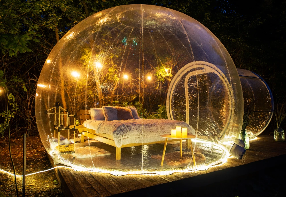 inflatable bubble shaped camping tent